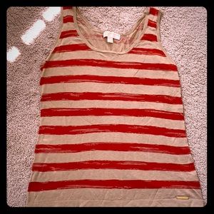 Michael Kors striped tank top